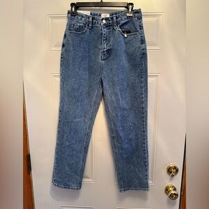 High Rise NWT Deep Tapered Jeans Medium